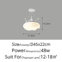 Lustre LED moderne en forme de couronne pour une décoration intérieure tendance | Marco Lucetti Luminosité variable / A 45cm 48w