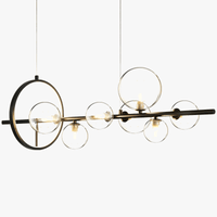 Lustre LED Moderne en Verre Bulle avec Cordon Ajustable - Éclairage de Luxe | Marco Lucetti