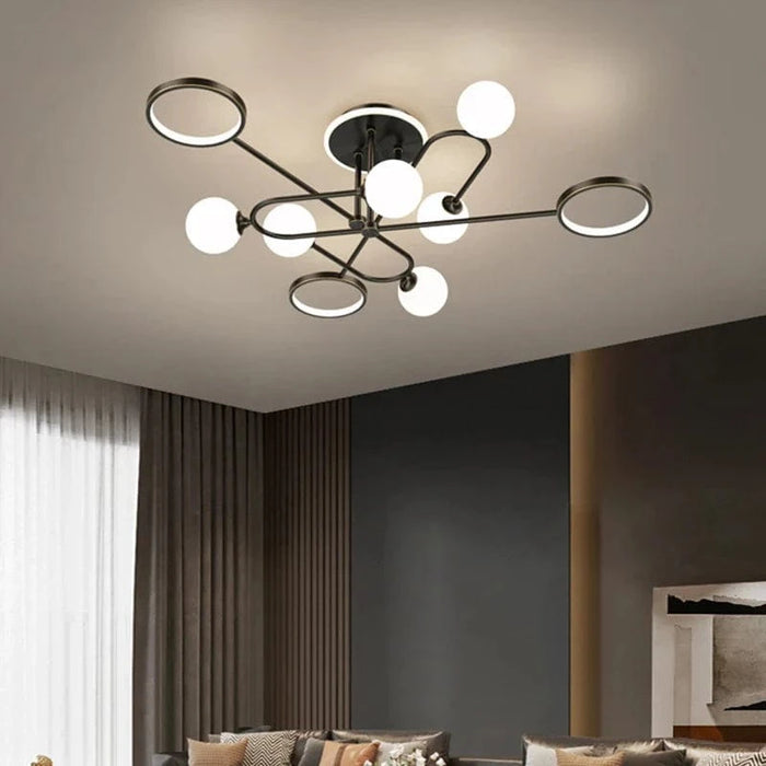 Lustre LED Moderne en Verre Suspendu - Livraison Directe | Marco Lucetti