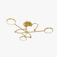 Lustre LED Moderne en Verre Suspendu - Livraison Directe