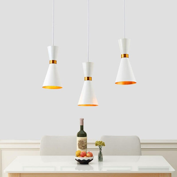 Lustre LED Moderne Horloge Métallique Gadea | Marco Lucetti