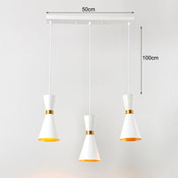 Lustre LED Moderne Horloge Métallique Gadea | Marco Lucetti Blanc