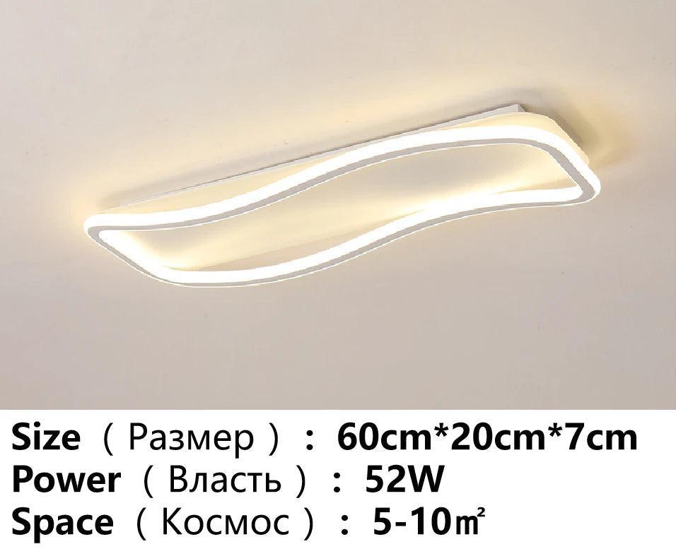 Lustre LED Élégant pour Intérieur Moderne
