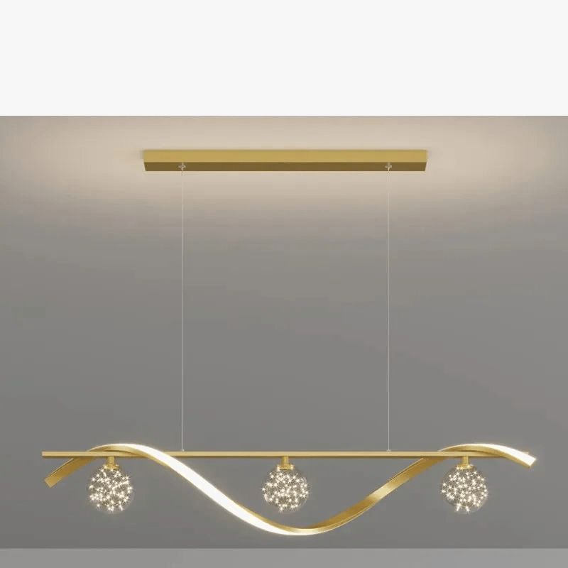 Lustre LED Moderne Minimaliste en Verre pour Restaurants de Luxe | Marco Lucetti