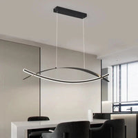 Lustre LED Moderne Plaqué Or/Chrome Suspendu Luminaire Boutique - Éclairage de Luxe | Marco Lucetti