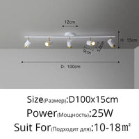 Lustre LED moderne pour boutique de mode et salon | Marco Lucetti