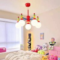 Lustre LED moderne pour chambre d'enfant - Style médiéval Memphis | Marco Lucetti