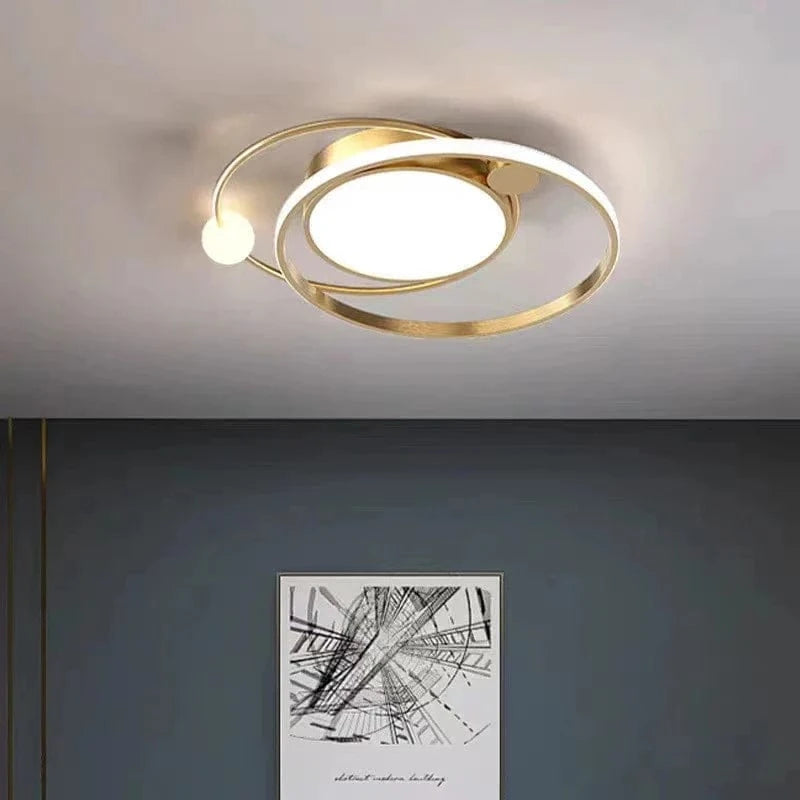 Lustre LED moderne pour chambre salon cuisine plafonnier ménage nordique de style créatif | Marco Lucetti