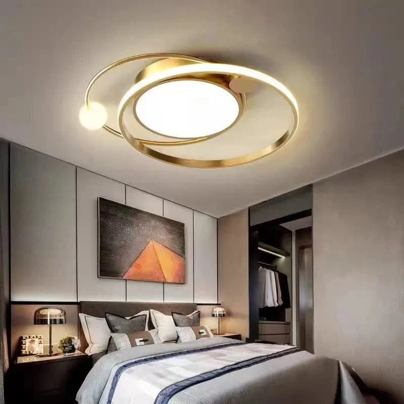 Lustre LED moderne pour chambre salon cuisine plafonnier ménage nordique de style créatif | Marco Lucetti