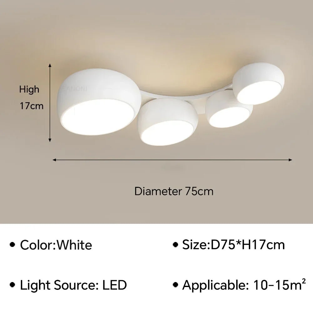 Plafonnier LED Design Moderne pour une Décoration Intérieure Polyvalente