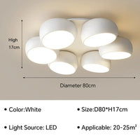 Plafonnier LED Design Moderne pour une Décoration Intérieure Polyvalente