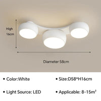 Plafonnier LED Design Moderne pour une Décoration Intérieure Polyvalente