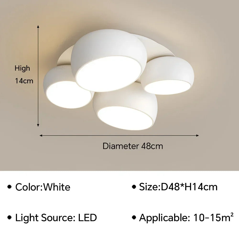 Plafonnier LED Design Moderne pour une Décoration Intérieure Polyvalente