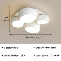Plafonnier LED Design Moderne pour une Décoration Intérieure Polyvalente