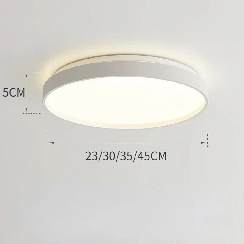 Lustre LED Moderne pour Décoration Intérieure | Marco Lucetti Blanc / Blanc froid (pas de RC) / D23cm