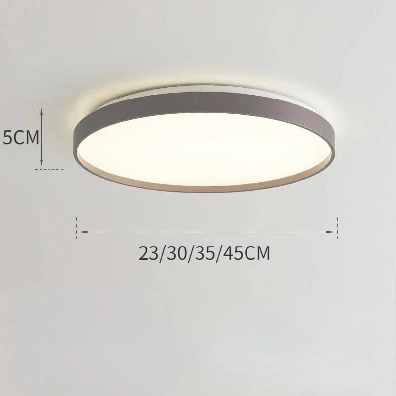 Lustre LED Moderne pour Décoration Intérieure | Marco Lucetti Café / Blanc chaud (pas de RC) / D23cm