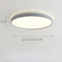 Lustre LED Moderne pour Décoration Intérieure | Marco Lucetti Gris / Blanc chaud (pas de RC) / D23cm