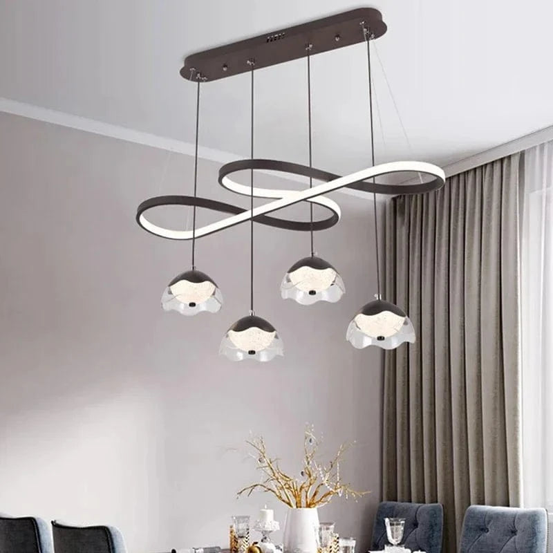 Lustre LED moderne pour éclairage intérieur suspendu | Marco Lucetti