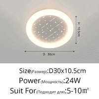 Lustre LED Moderne pour Enfants "Pluie de Météores 2022" | Marco Lucetti