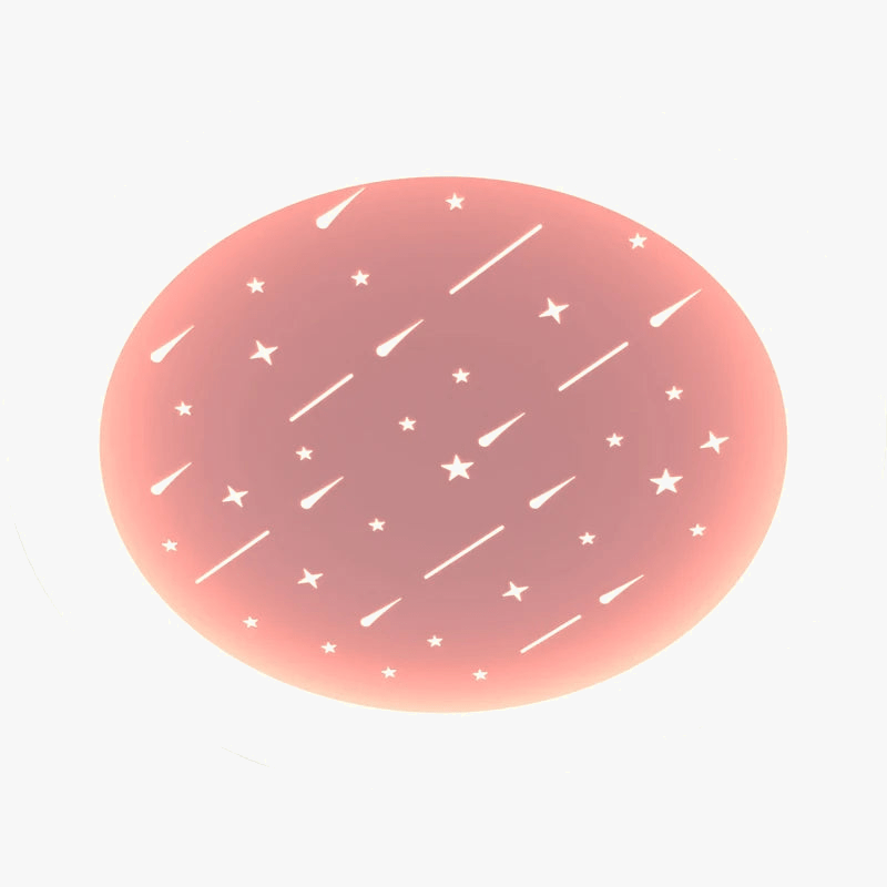 Lustre LED Moderne pour Enfants "Pluie de Météores 2022" | Marco Lucetti