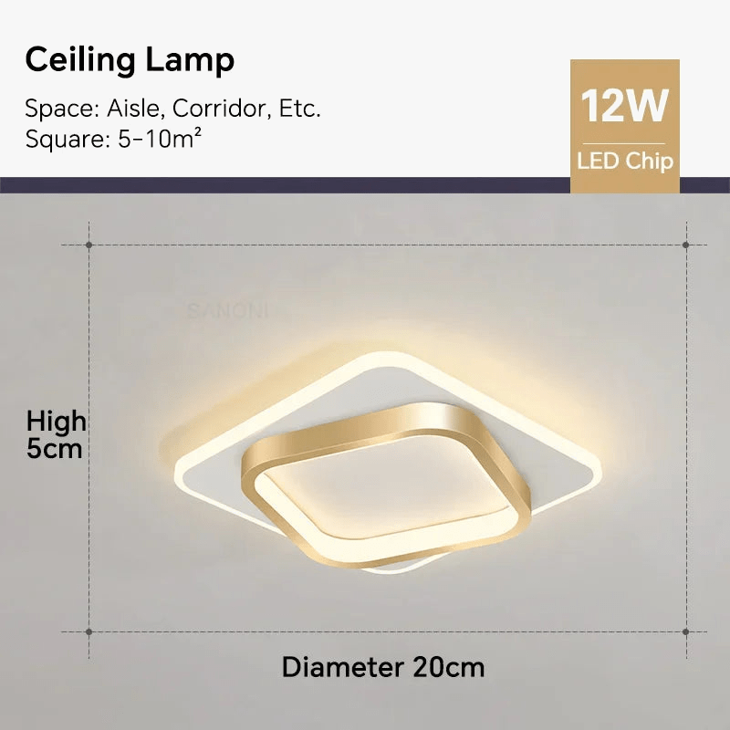 Lustre LED moderne pour intérieurs polyvalents | Marco Lucetti
