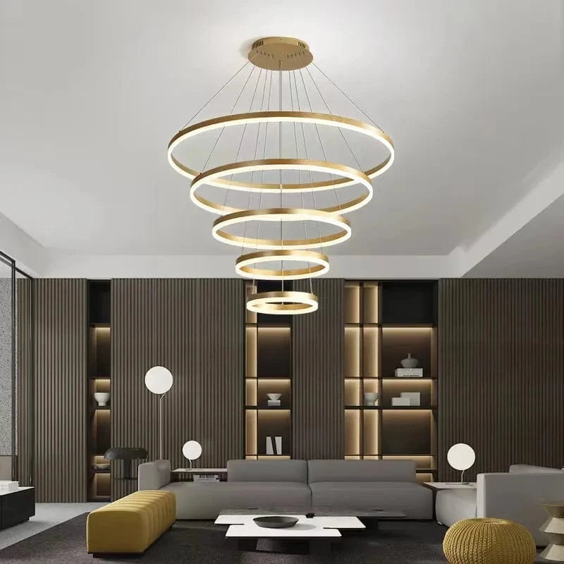 Lustre LED Moderne pour Rondes Suspensions au Plafond  | Marco Lucetti