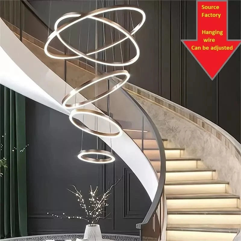 Lustre LED Moderne pour Rondes Suspensions au Plafond  | Marco Lucetti