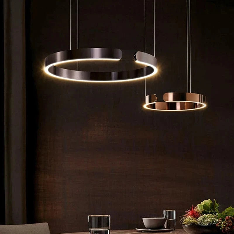 Lustre LED Moderne pour Salle à Manger - Éclairage de Table à Manger et de Plafond | Marco Lucetti
