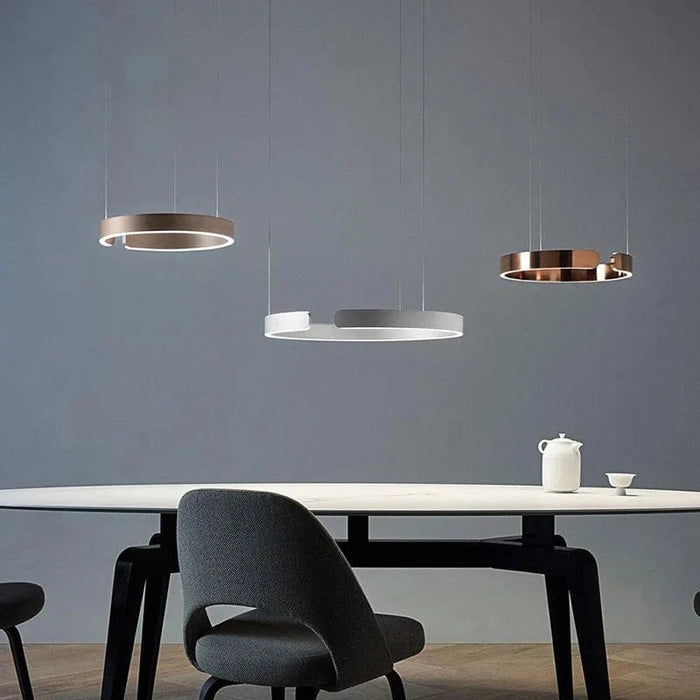 Lustre LED Moderne pour Salle à Manger - Éclairage de Table à Manger et de Plafond | Marco Lucetti