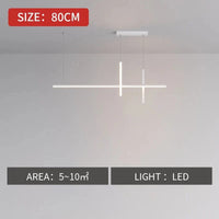 Lustre LED Moderne pour Salle à Manger | Marco Lucetti Blanc 80cm / Blanc chaud (3000K)