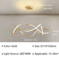 Lustre LED Moderne pour Salon et Restaurant | Marco Lucetti