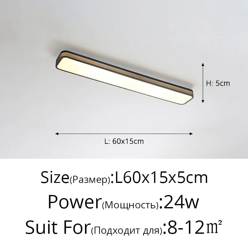 Lustre LED moderne pour un éclairage intérieur chic - Longue bande décorative pour la maison | Marco Lucetti