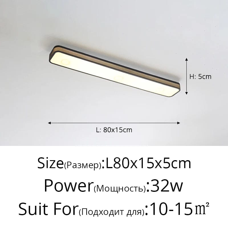 Lustre LED moderne pour un éclairage intérieur chic - Longue bande décorative pour la maison | Marco Lucetti