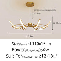 Lustre LED moderne pour un éclairage intérieur de haute qualité - Livraison directe | Marco Lucetti