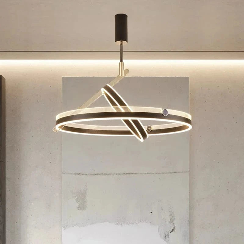 Lustre LED Moderne pour un Éclairage Intérieur Décoratif | Marco Lucetti 40X80cm / 120W | Blanc froid