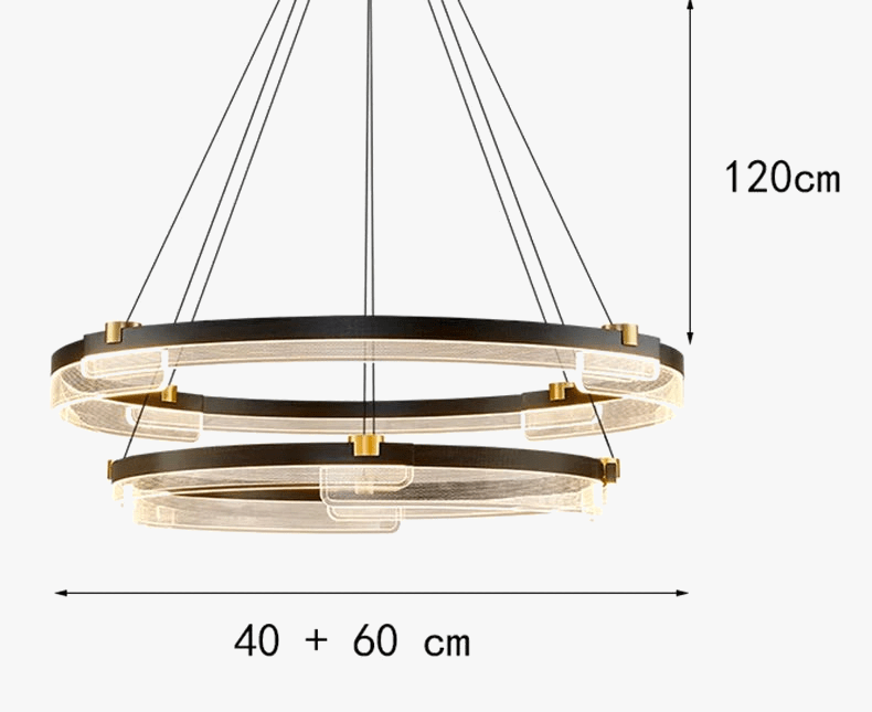 Lustre LED moderne pour un éclairage intérieur design en suspension | Marco Lucetti