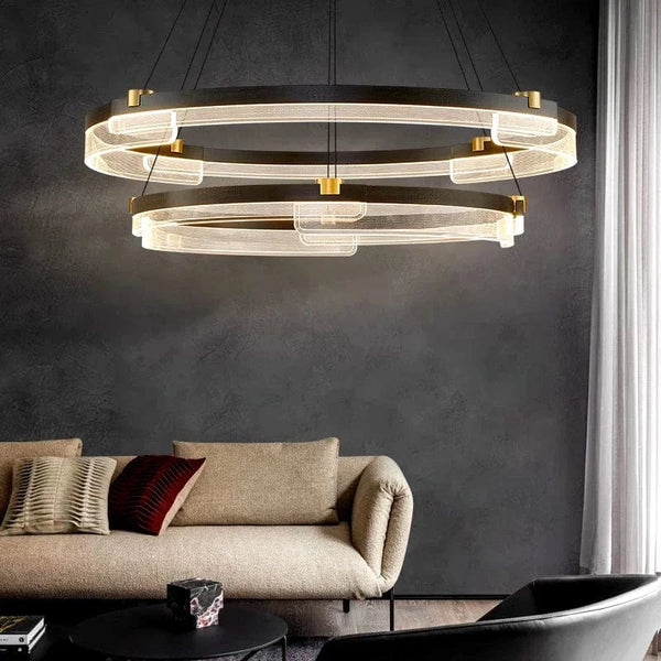 Lustre LED moderne pour un éclairage intérieur design en suspension | Marco Lucetti