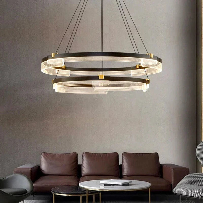 Lustre LED moderne pour un éclairage intérieur design en suspension | Marco Lucetti