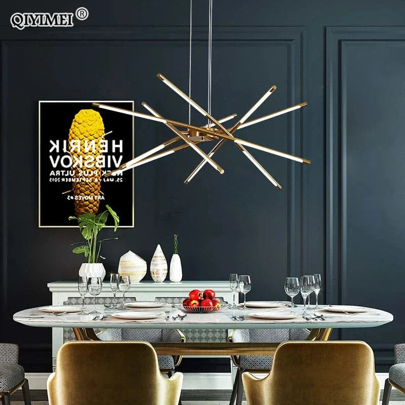 Lustre LED moderne pour une décoration intérieure sophistiquée et un éclairage lumineux | Marco Lucetti