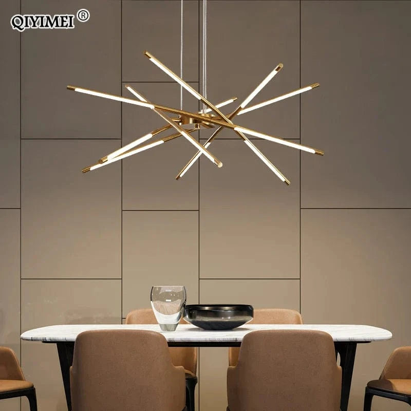 Lustre LED moderne pour une décoration intérieure sophistiquée et un éclairage lumineux | Marco Lucetti