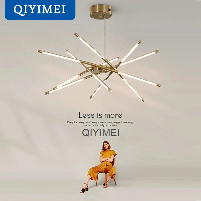 Lustre LED moderne pour une décoration intérieure sophistiquée et un éclairage lumineux | Marco Lucetti