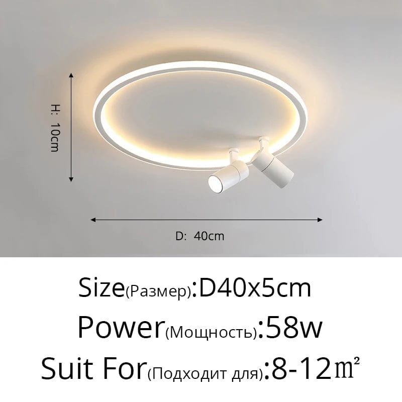 Lustre LED moderne pour une décoration lumineuse intérieure | Marco Lucetti