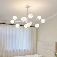 Lustre LED Moderne Qiyimei avec 12/15 Lumières pour Intérieur | Marco Lucetti