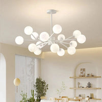 Lustre LED Moderne Qiyimei avec 12/15 Lumières pour Intérieur | Marco Lucetti