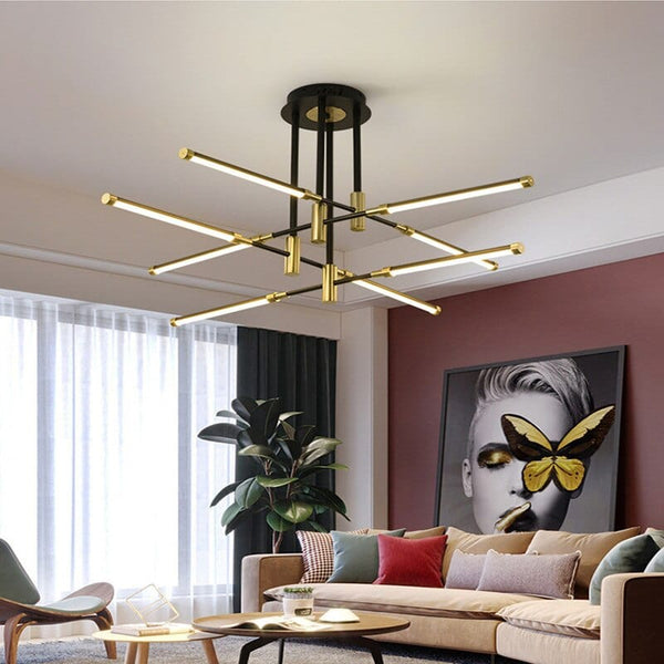 Lustre LED Moderne Rectangulaire Wayna. | Marco Lucetti