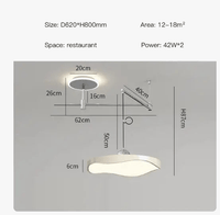 Lustre LED moderne réglable pour salle à manger, bureau ou chambre | Marco Lucetti