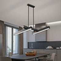 Lustre LED moderne "Z Noir" par Yeray | Marco Lucetti