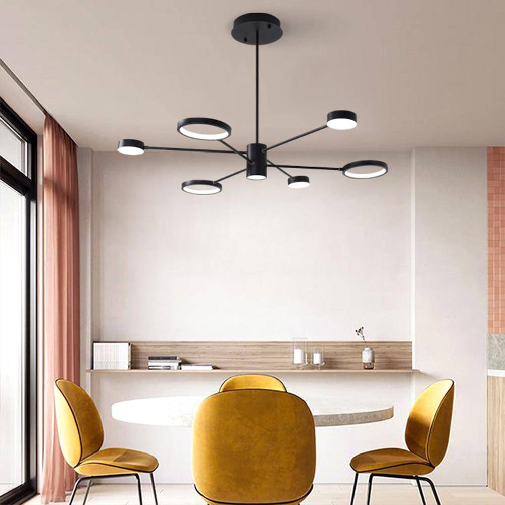 Lustre LED Noir Creative | Marco Lucetti