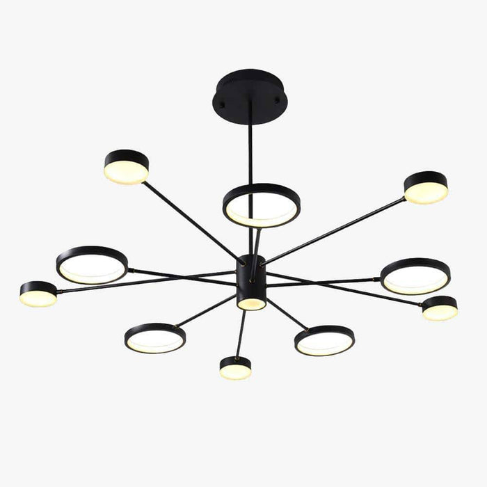 Lustre LED Noir Creative | Marco Lucetti