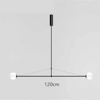 Lustre LED noir Karry | Marco Lucetti